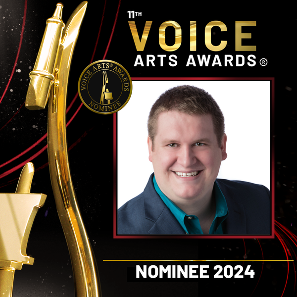 Jonathan Cormur is a 2024 Voice Arts Awards Nominee