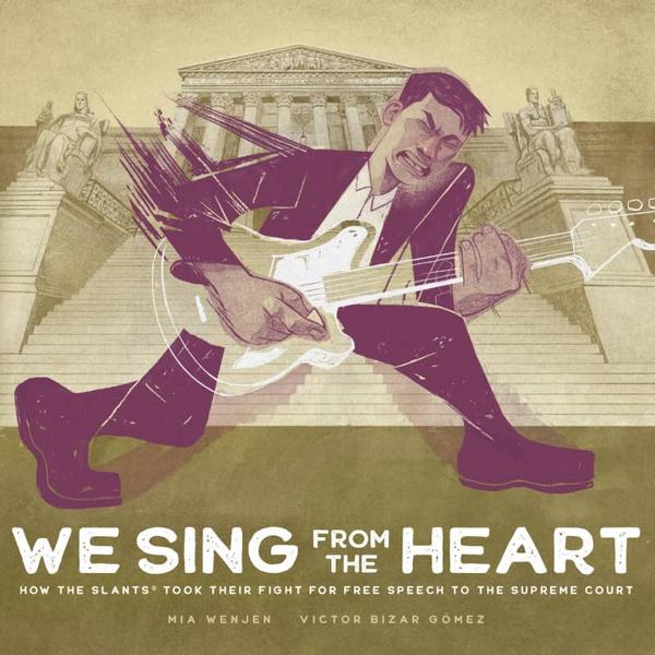 Book Cover for "We Sing from the Heart" published by Red Comet Press.