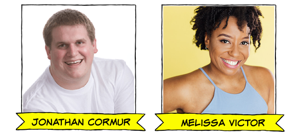 Jonathan Cormur and Melissa Victor