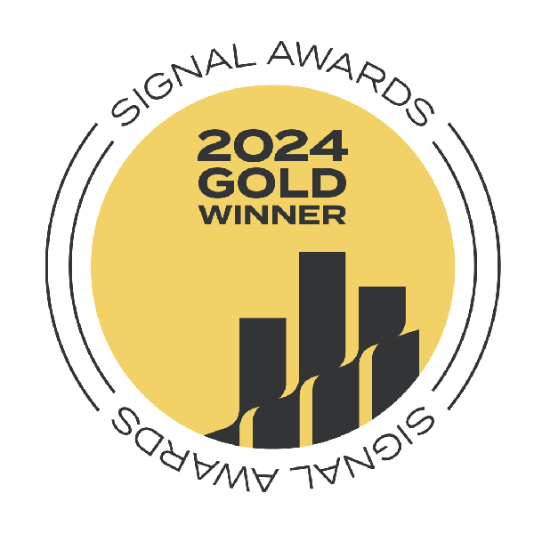 Signal Awards Gold Winner Badge
