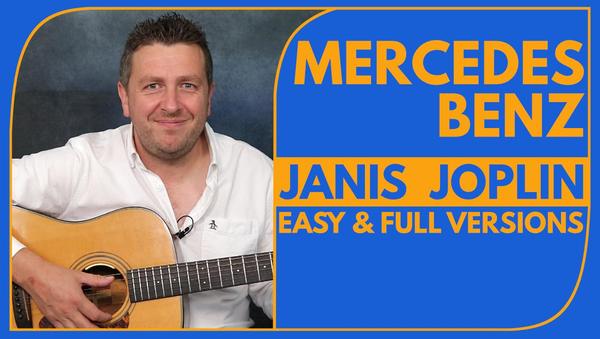 Mercedes Benz - Guitar Lesson - Drue James