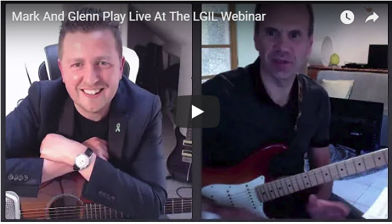 VIDEO - Mark and Glenn Play LIVE at the LGIL Rhythm Webinar