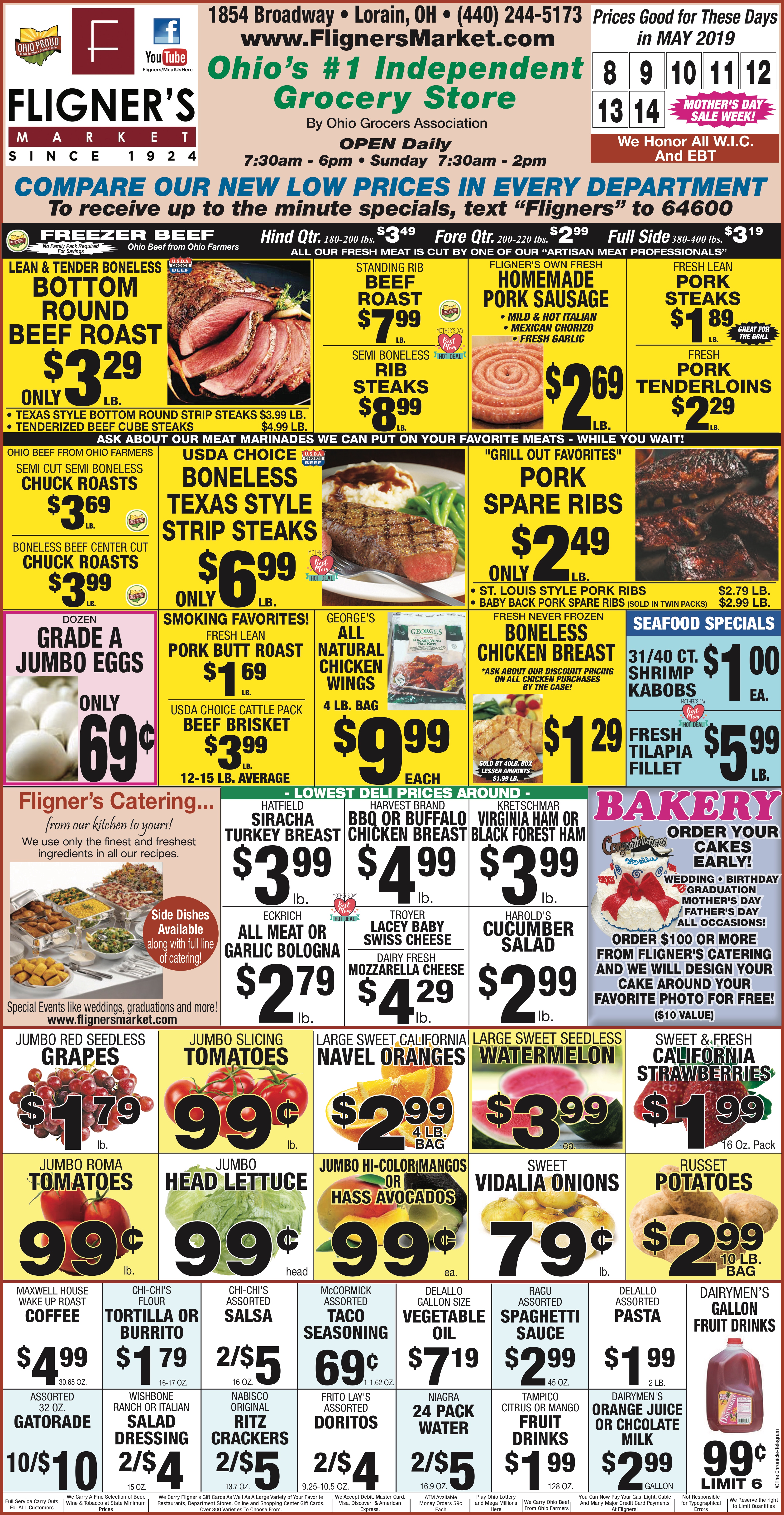 Fligner's Weekly Ad Special