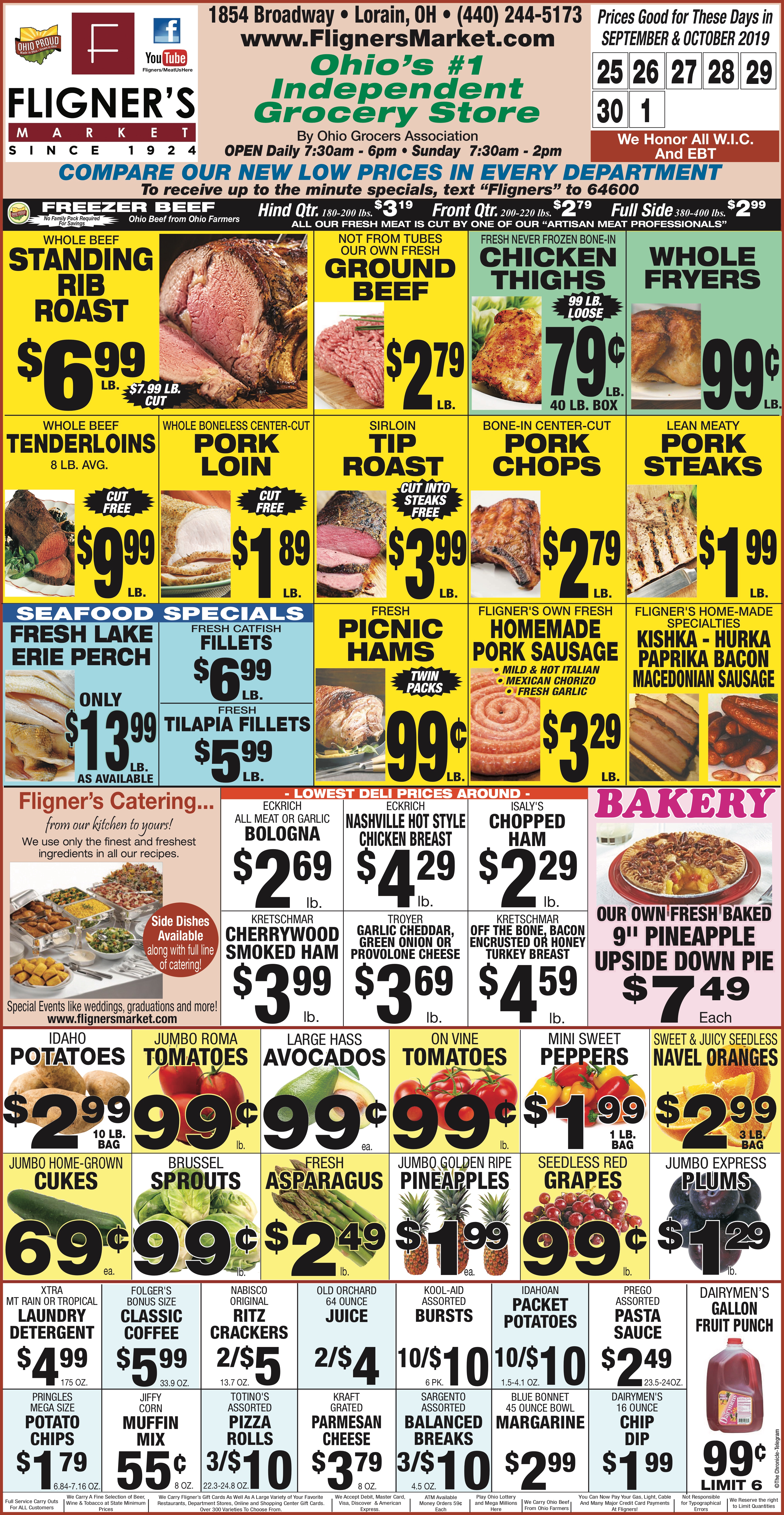 Fligner's Weekly Ad Special