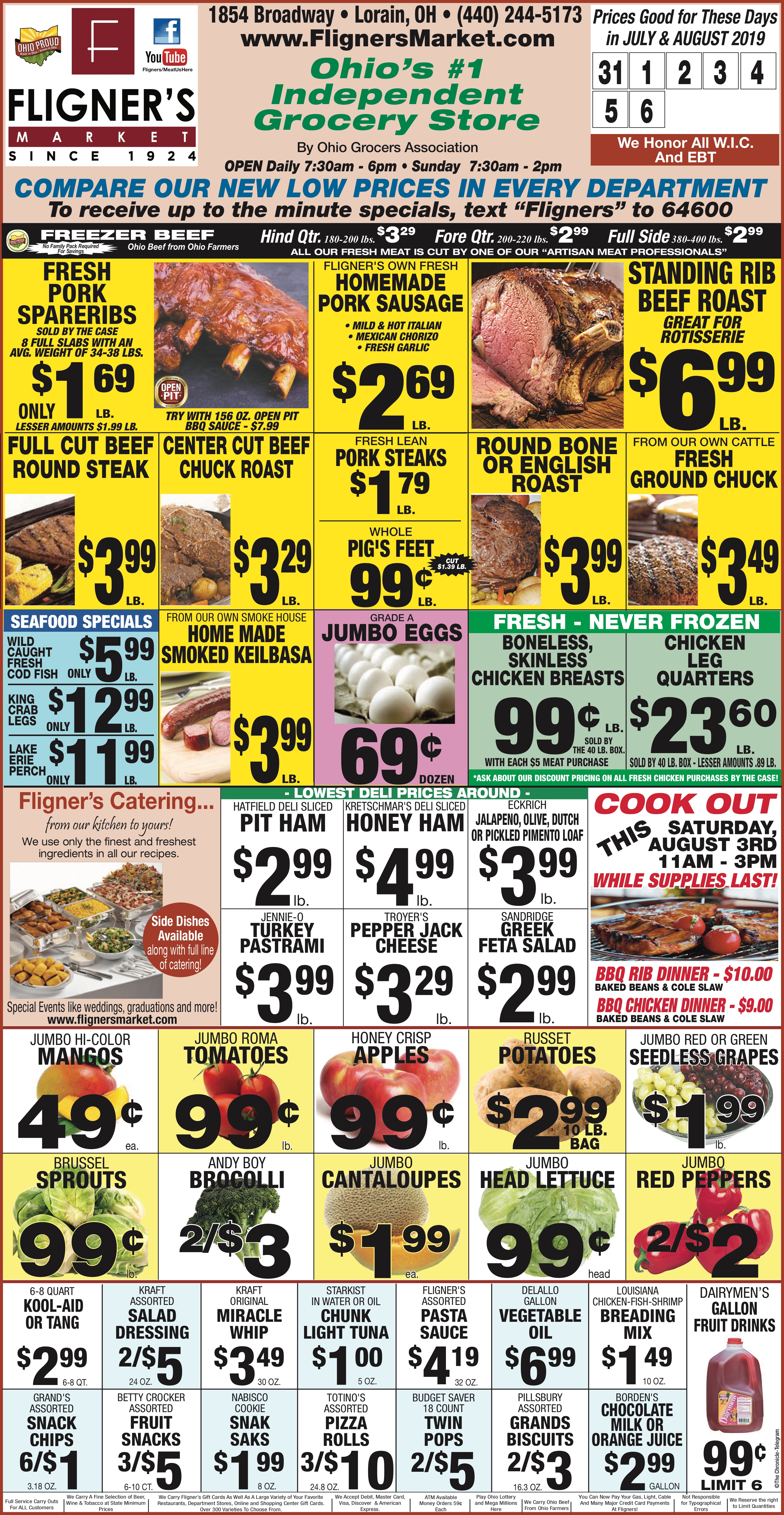 Fligner's Weekly Ad Special