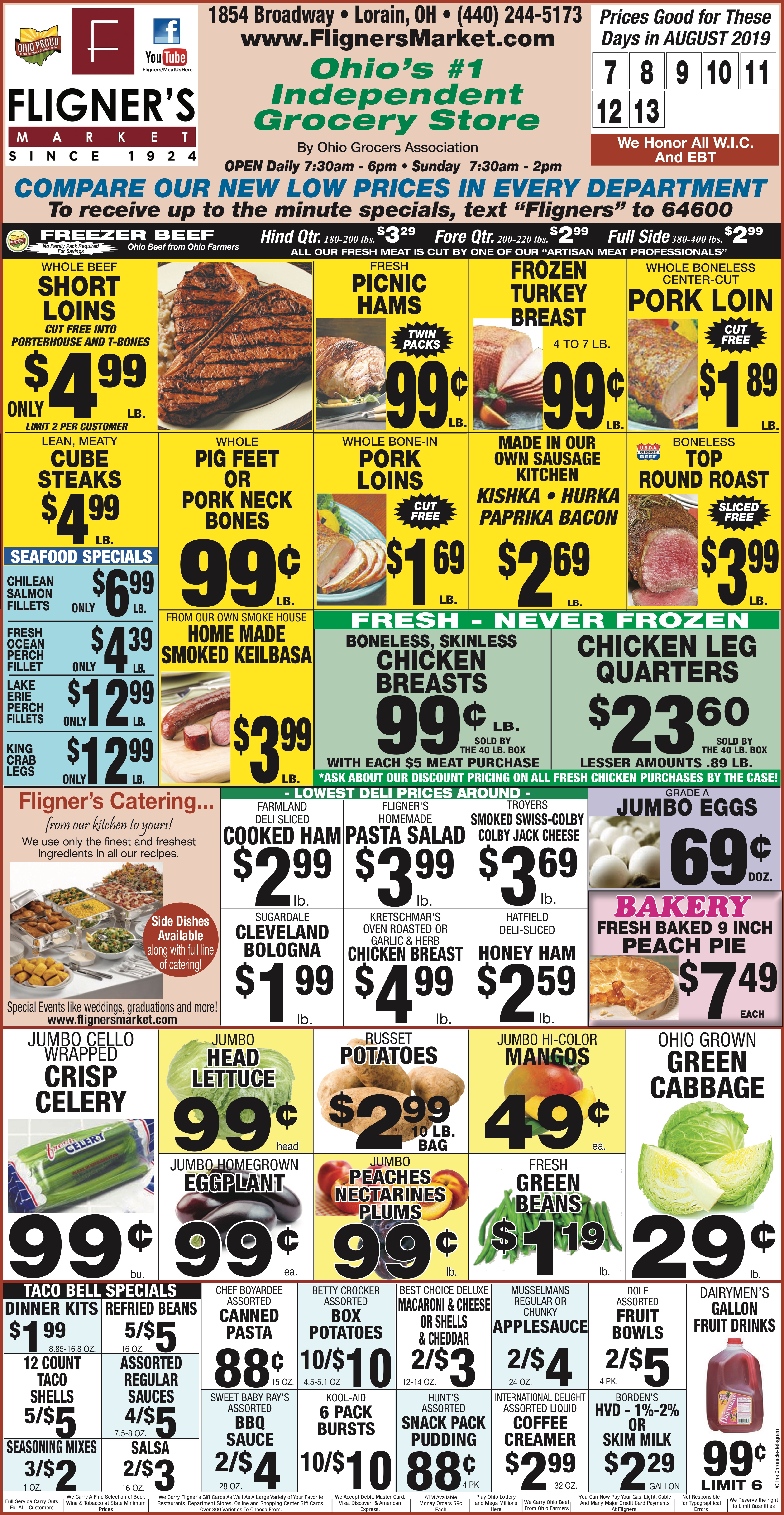 Fligner's Weekly Ad Special