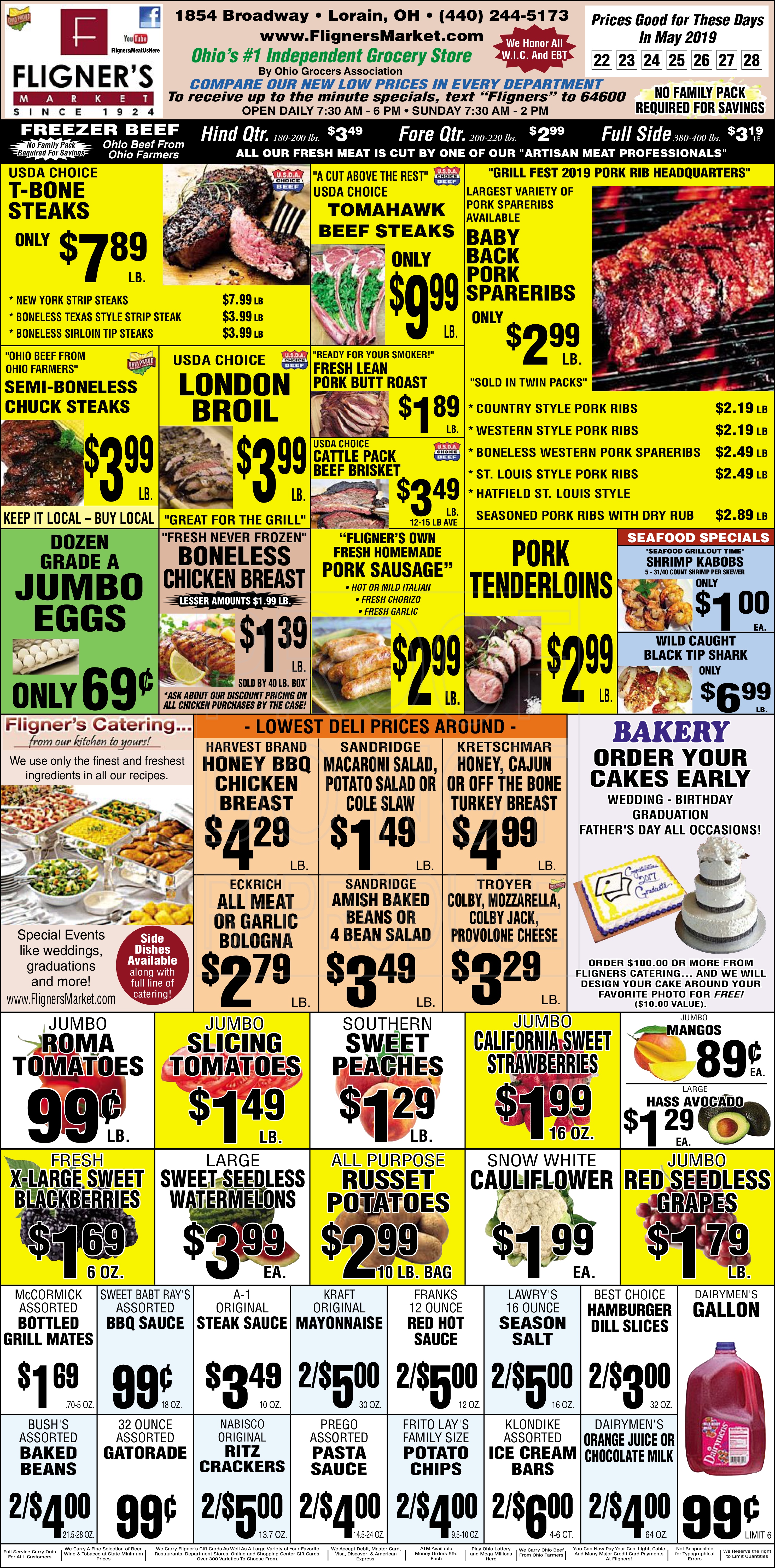 Fligner's Weekly Ad Special