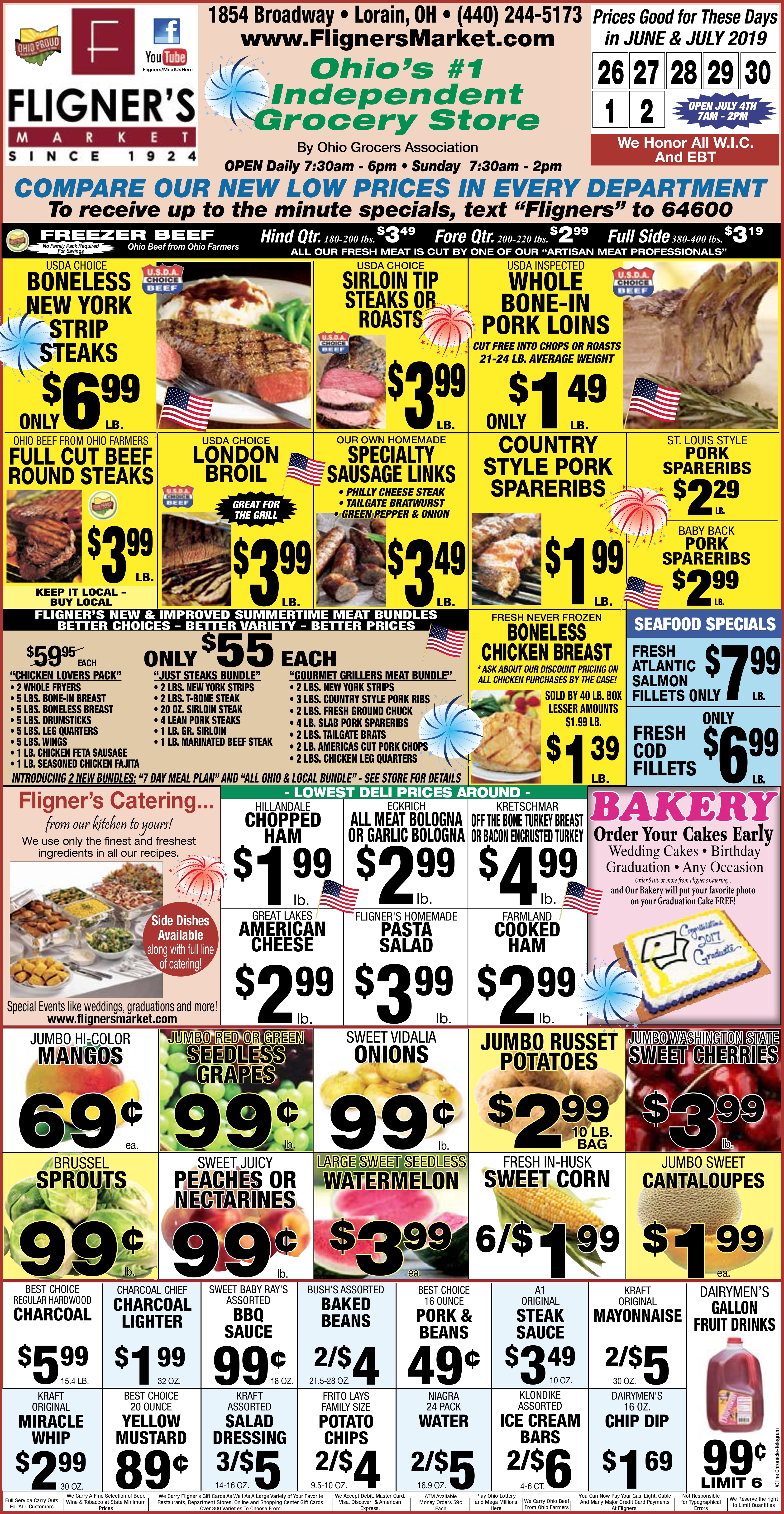 Fligner's Weekly Ad Special