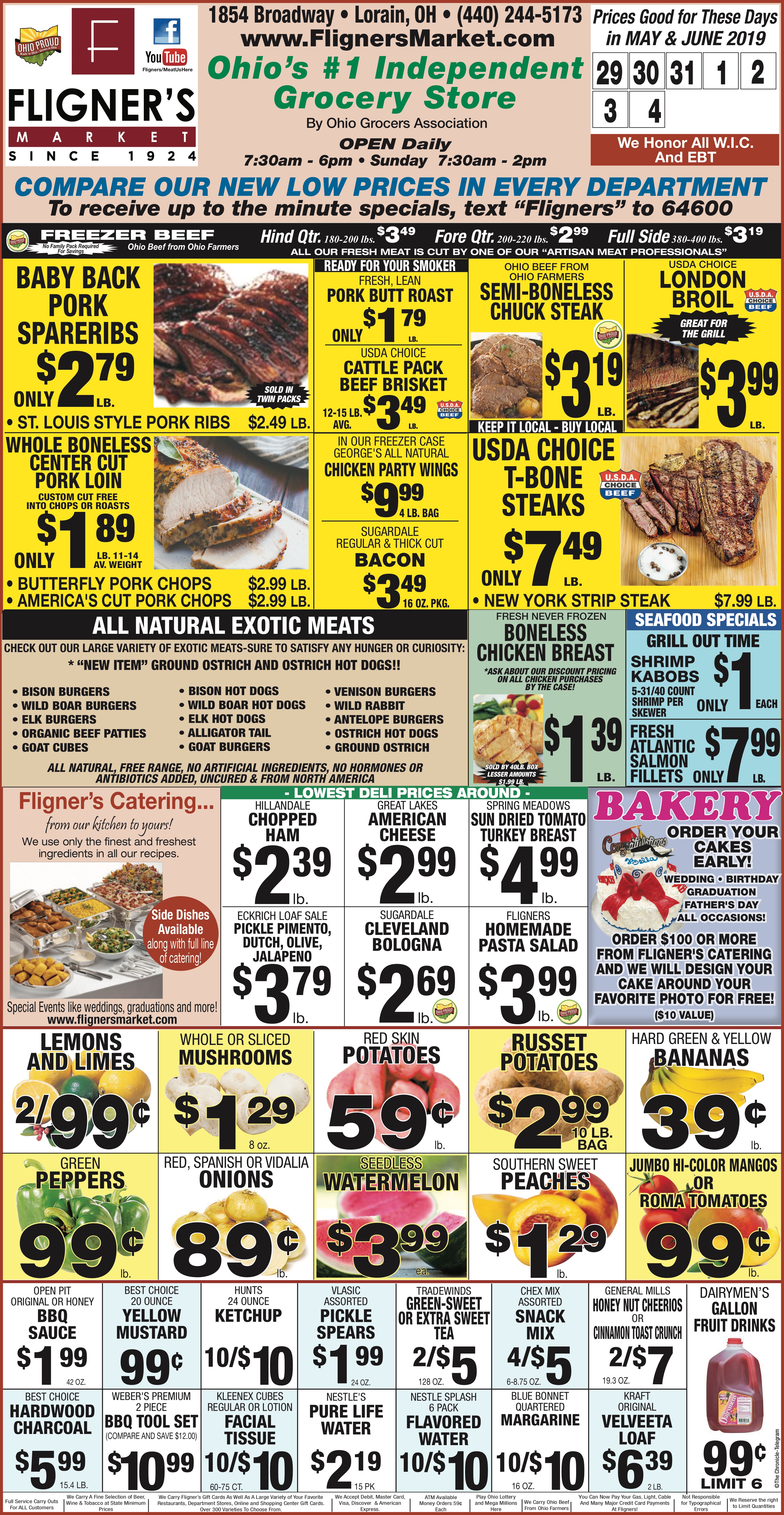 Fligner's Weekly Ad Special