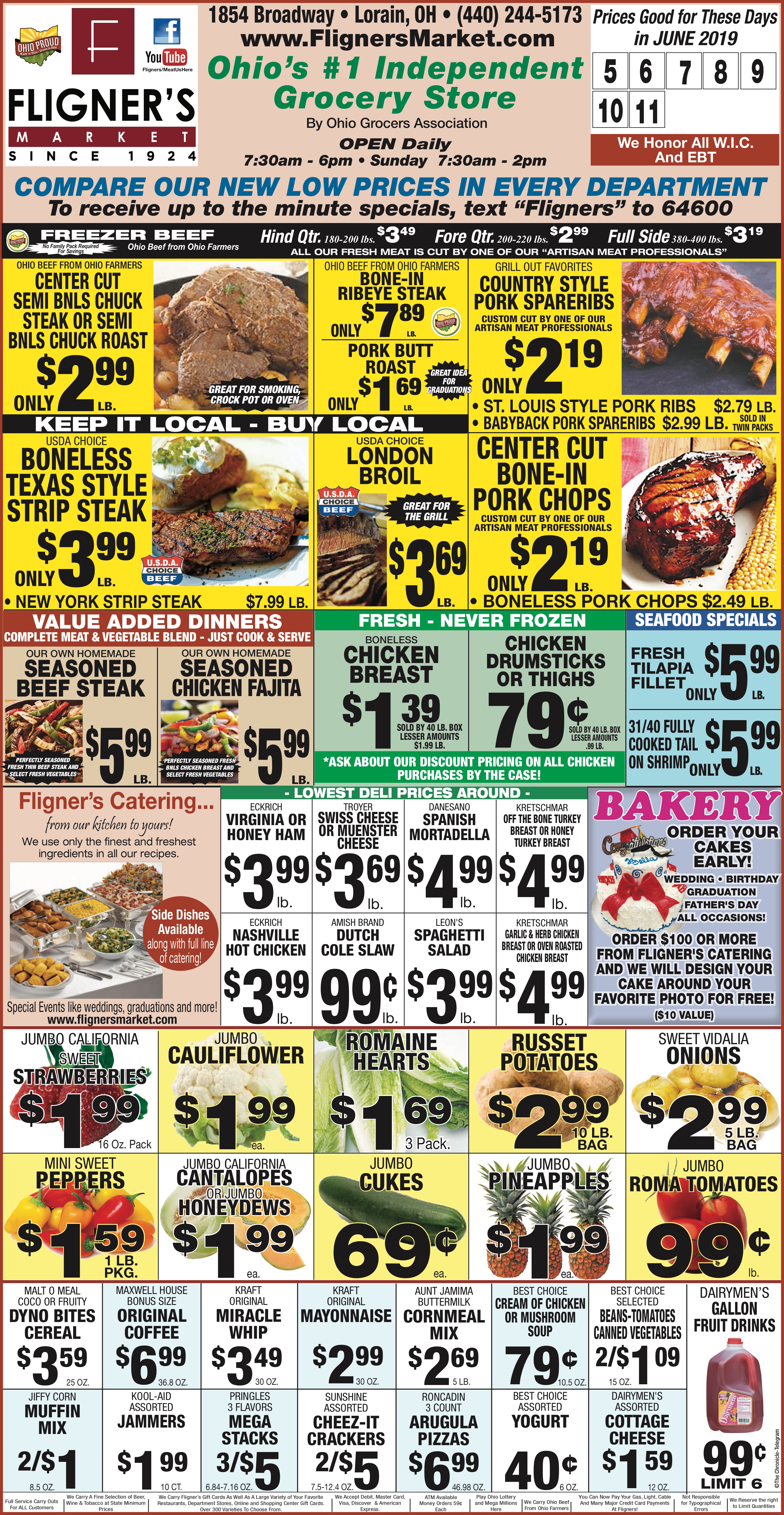 Fligner's Weekly Ad Special