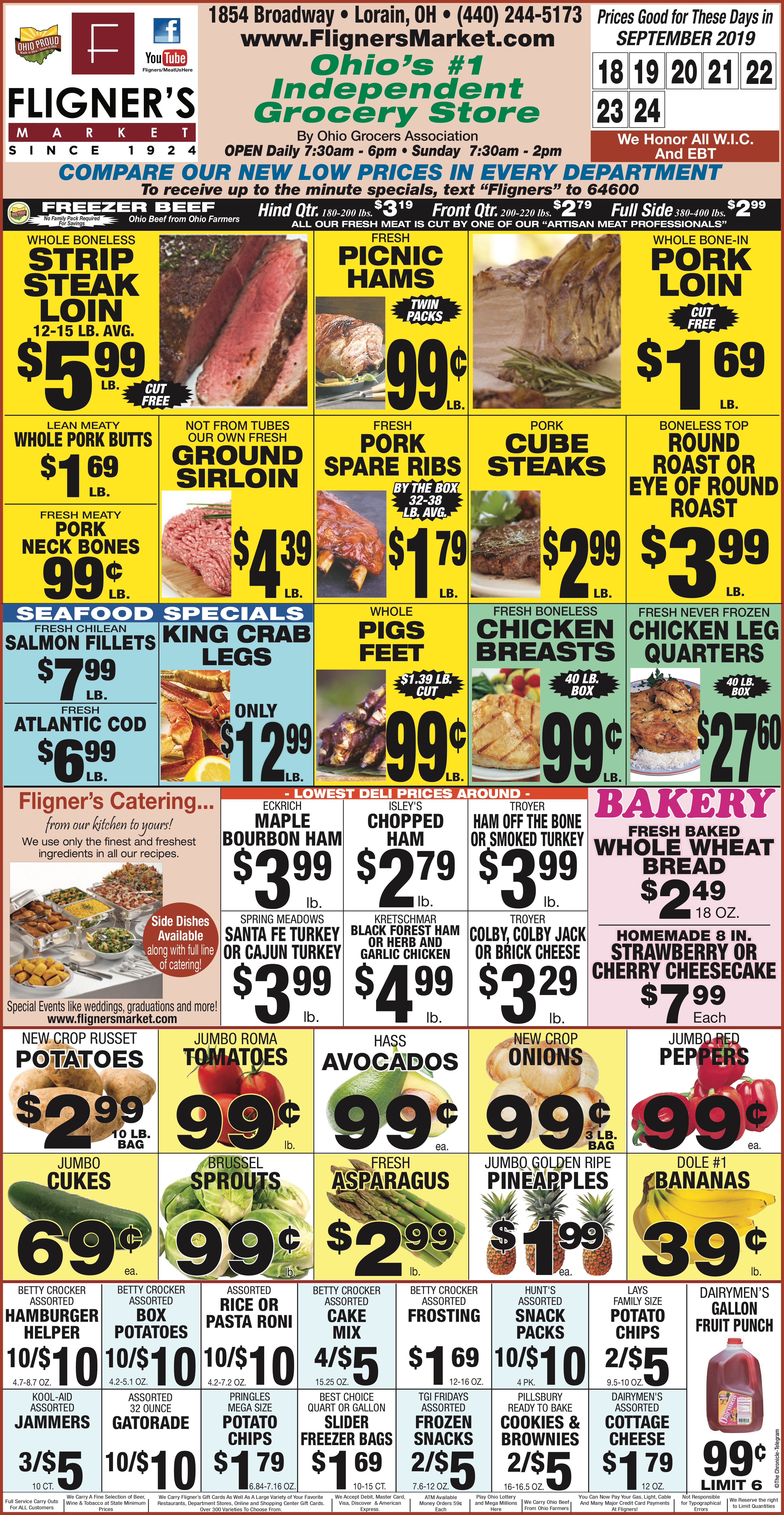 Fligner's Weekly Ad Special