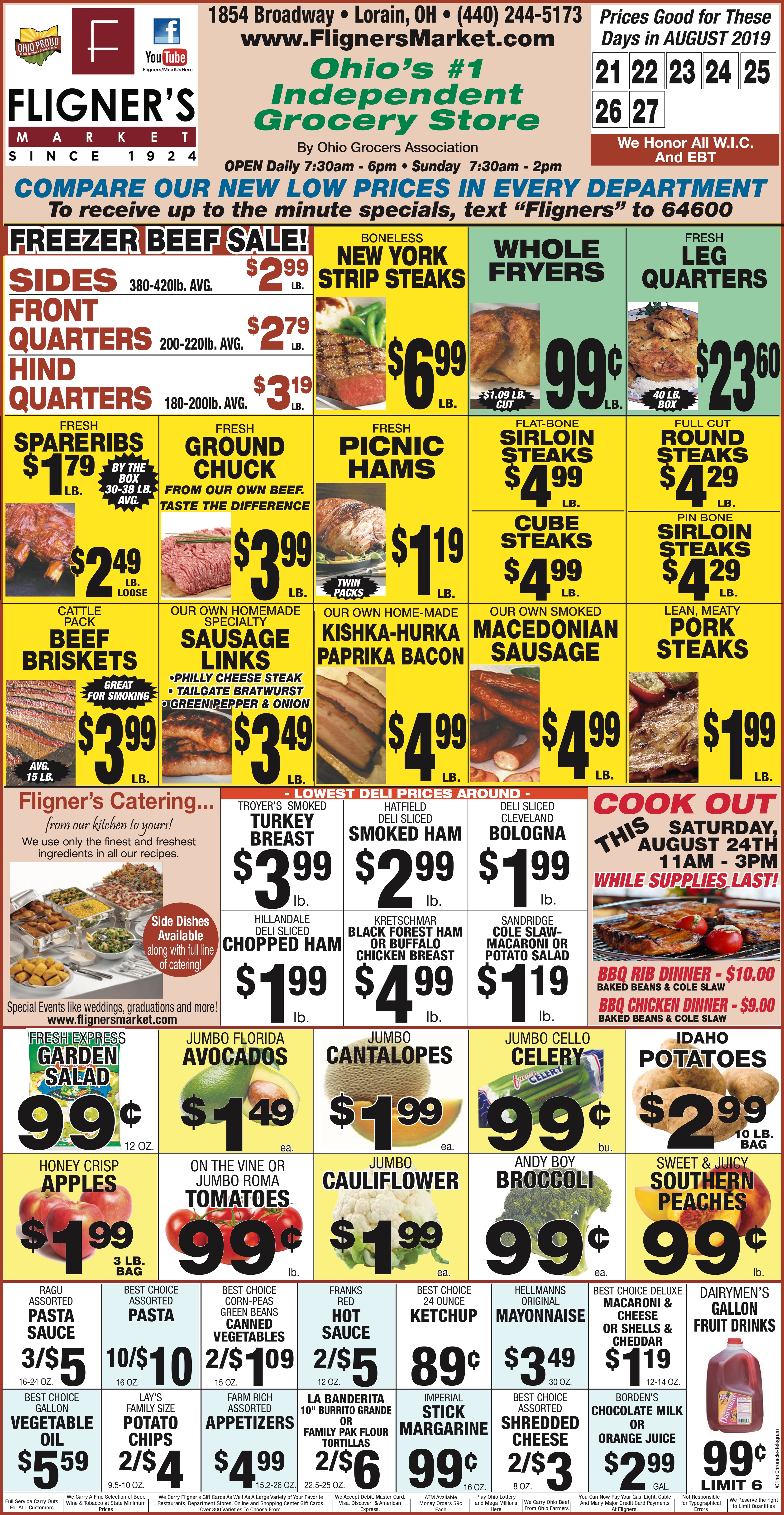 Fligner's Weekly Ad Special