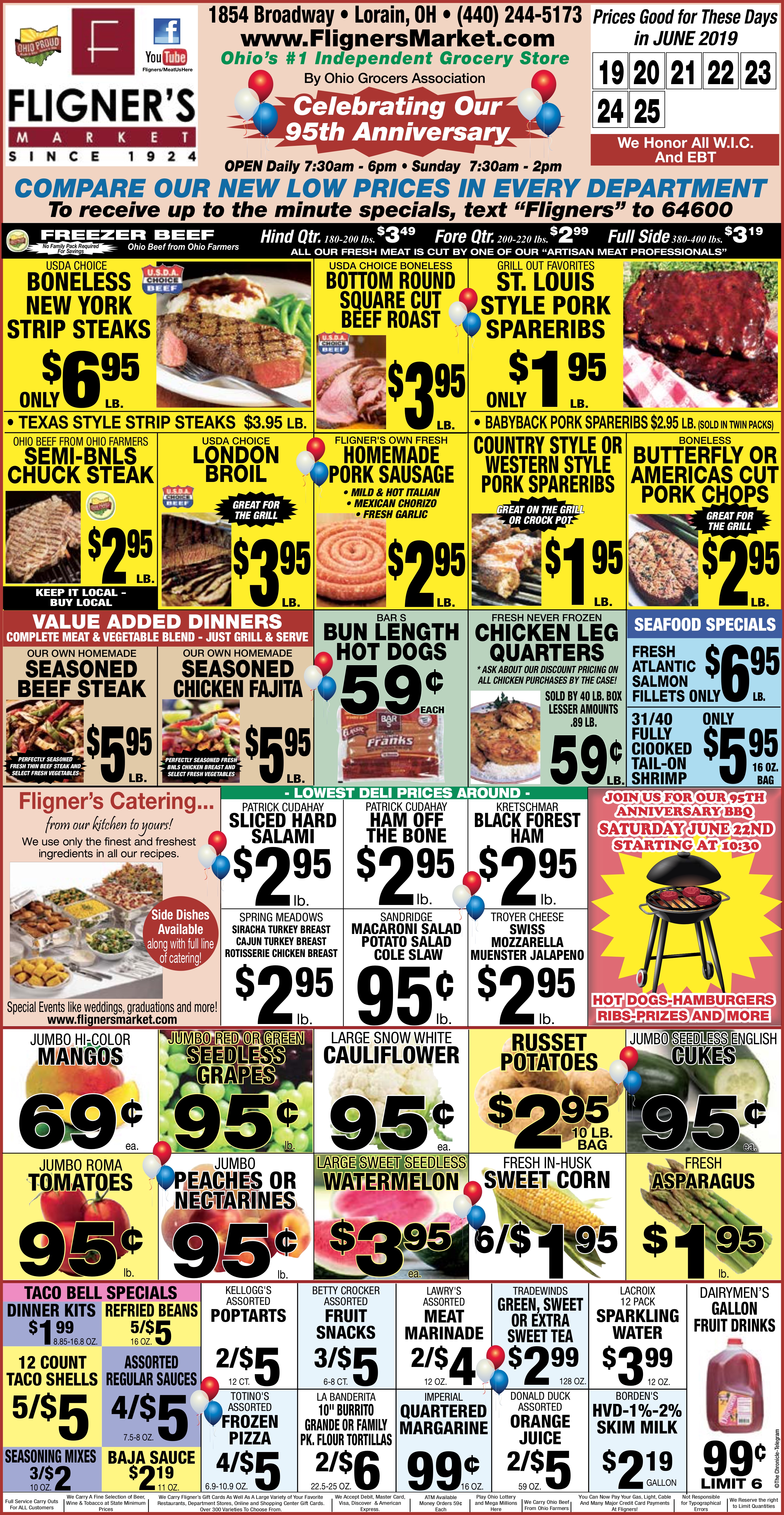 Fligner's Weekly Ad Special