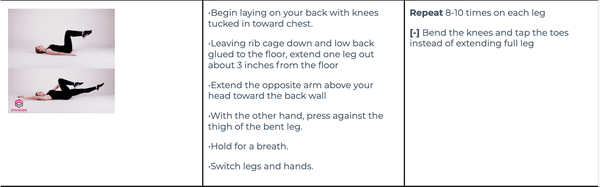 core exercises for dancers