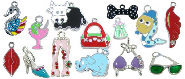 Enamel Charms