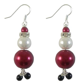 Santa Earrings