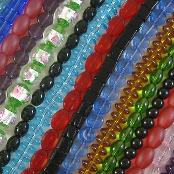 Glass Bead Strands