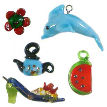 Glass Charms