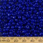 6/0 Opaque Dark Cobalt Blue Seed Beads