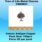 Tree of life charms