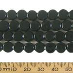 Black Glass Bead Strands