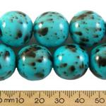 Aqua Glass Beads