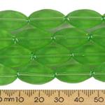 Green Glass Beads