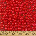 Red Seed Beads