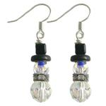 Snowman Earrings