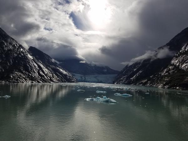 Sawyer Glacier in Alaska