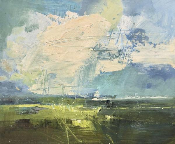 Richard Barrett - paintings inspired by the Derbyshire landscape...