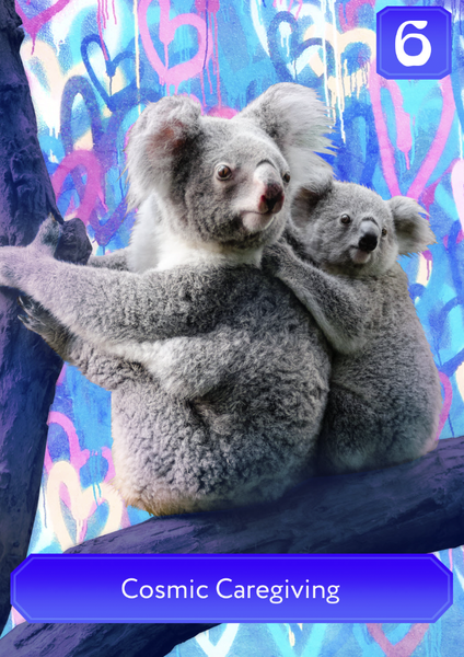 Look to the whole Cosmos for this embrace 