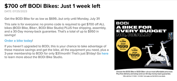 Buy a MYX Bike on Sale!