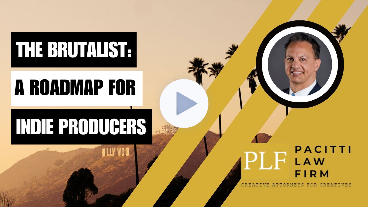 The Brutalist: A Road Map For Indie Producers