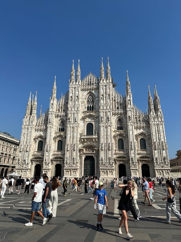Duomo cathedral in Milan