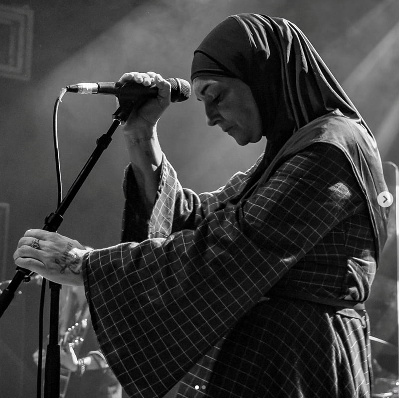 Sinead O'Connor photo by Jason Miller