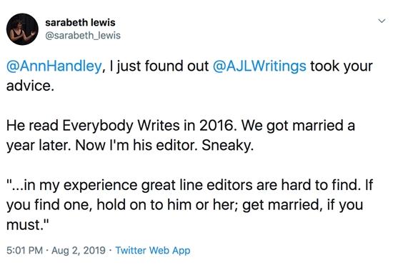 marry an editor
