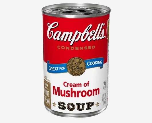 Campbell's cream of mushroom