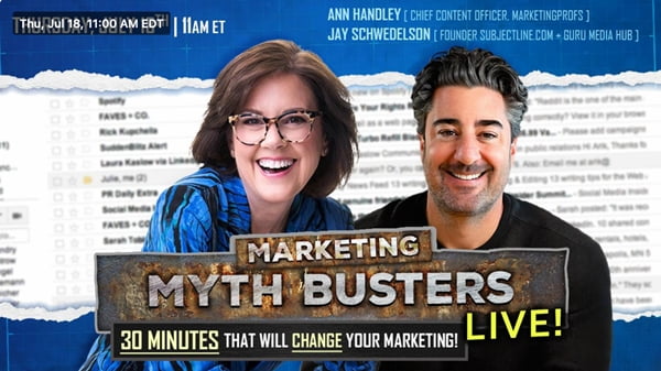 Ann and Jay, Marketing Myth Busters
