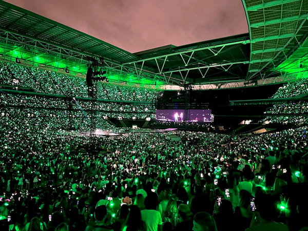 Ann at Wembley for Eras Tour