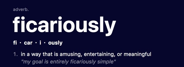 This word now exists