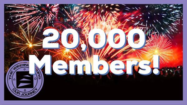 We reached 20,000 members!