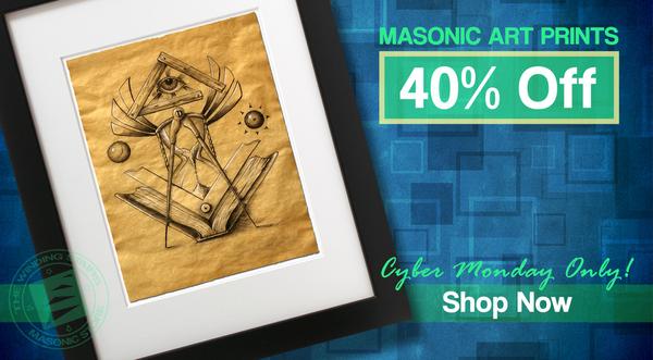 40% Off on Masonic Art Prints