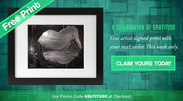 Free Art Print with Purchase.