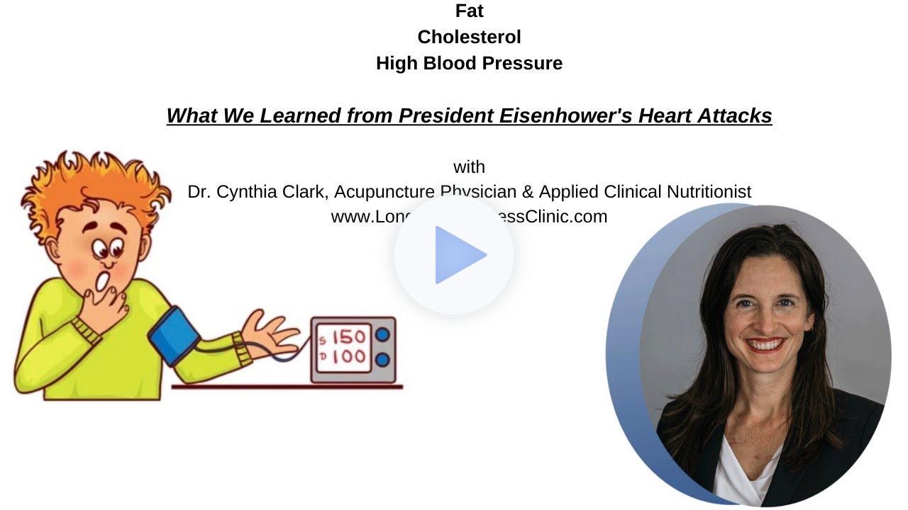 Fat Cholesterol High Blood Pressure and Longevity