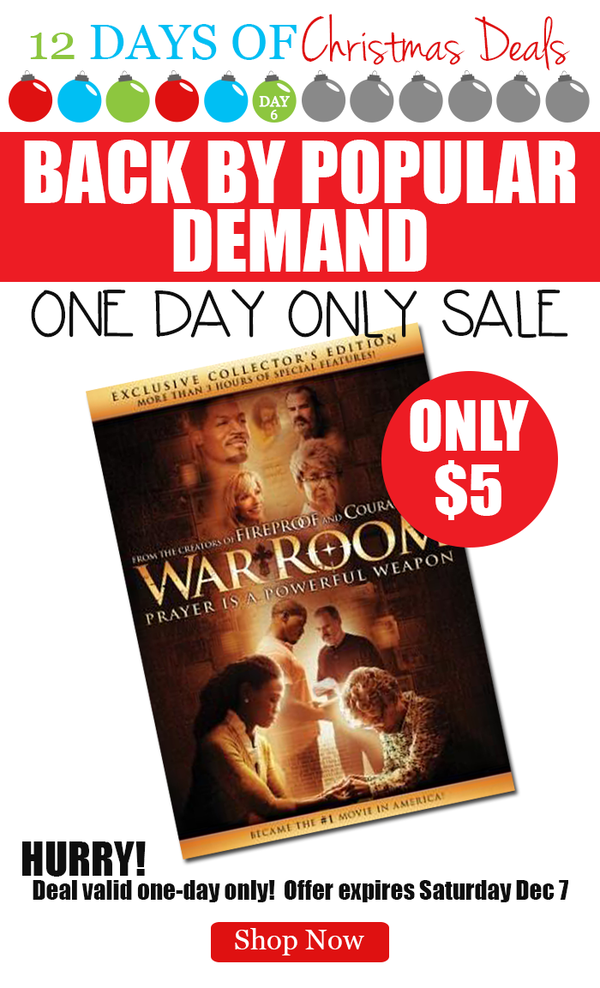 War Room - $5 Today Only 