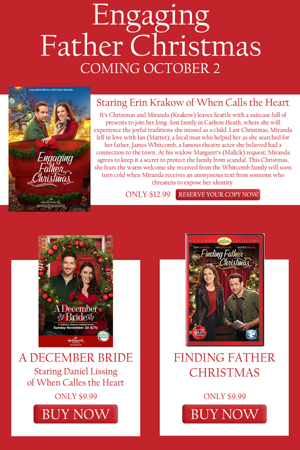 Engaging Father Christmas with Erin Krakow!