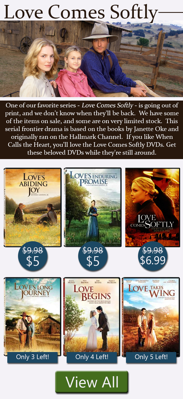 Love Comes Softly Sale