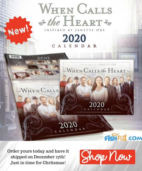 When Calls the Heart 2020 Calendar
