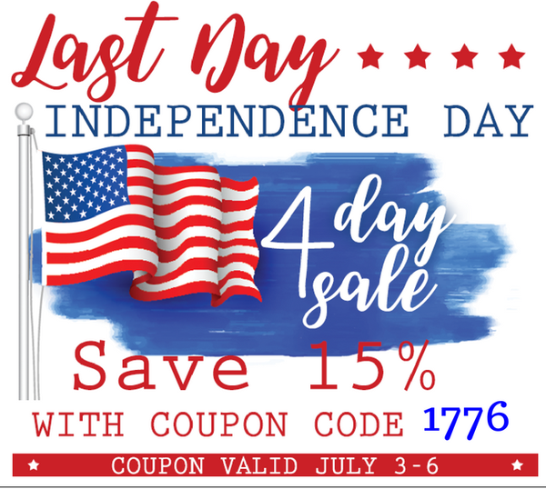 4-Day Independence day Sale